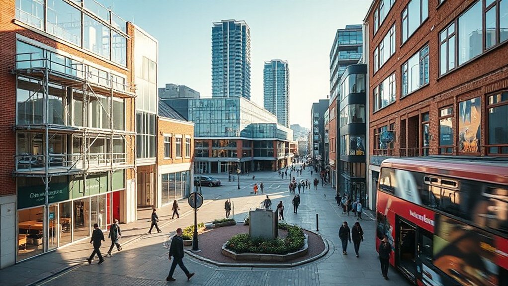 town centre regeneration progress