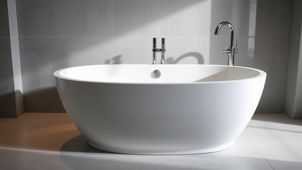 types of bathtub features