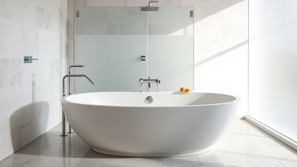 types of luxury bathtubs