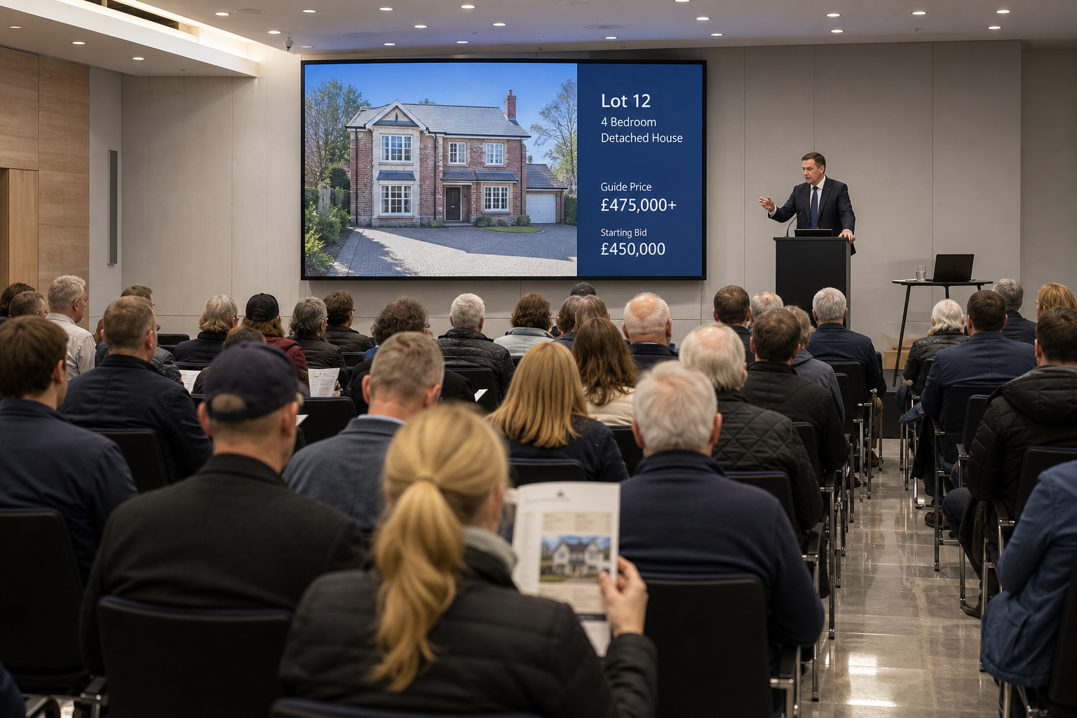 Why An Estate Agent Beats The Auction Room Every Time